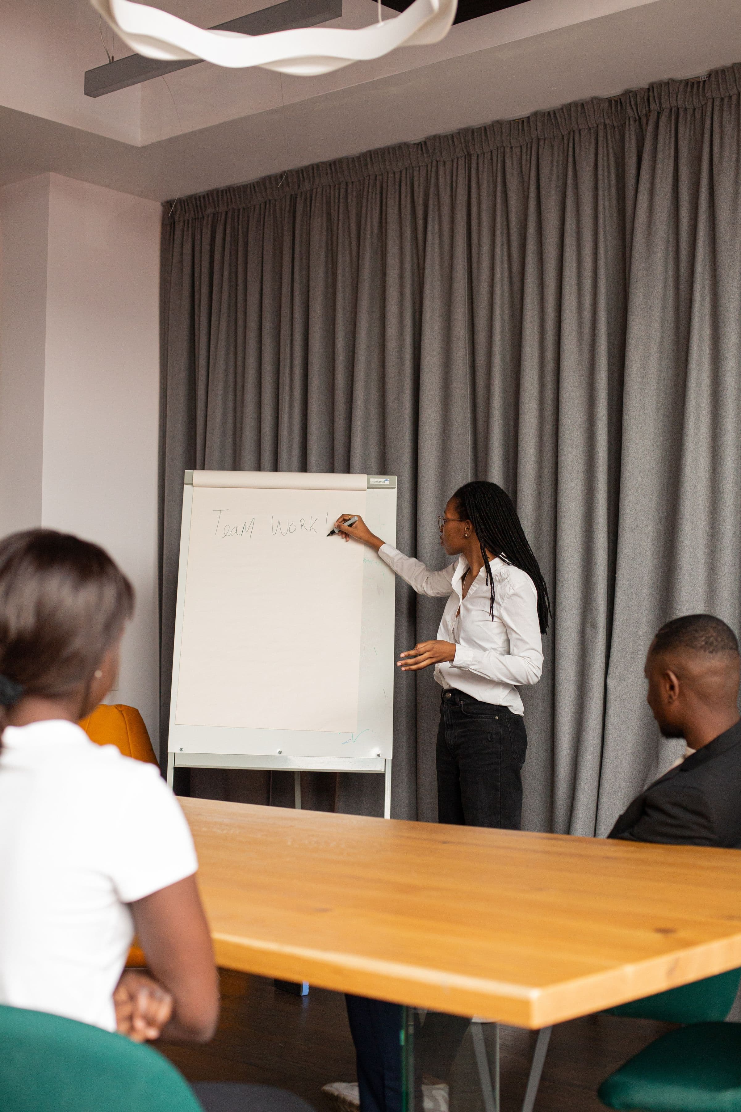 Teaching a commercial team to hold the room